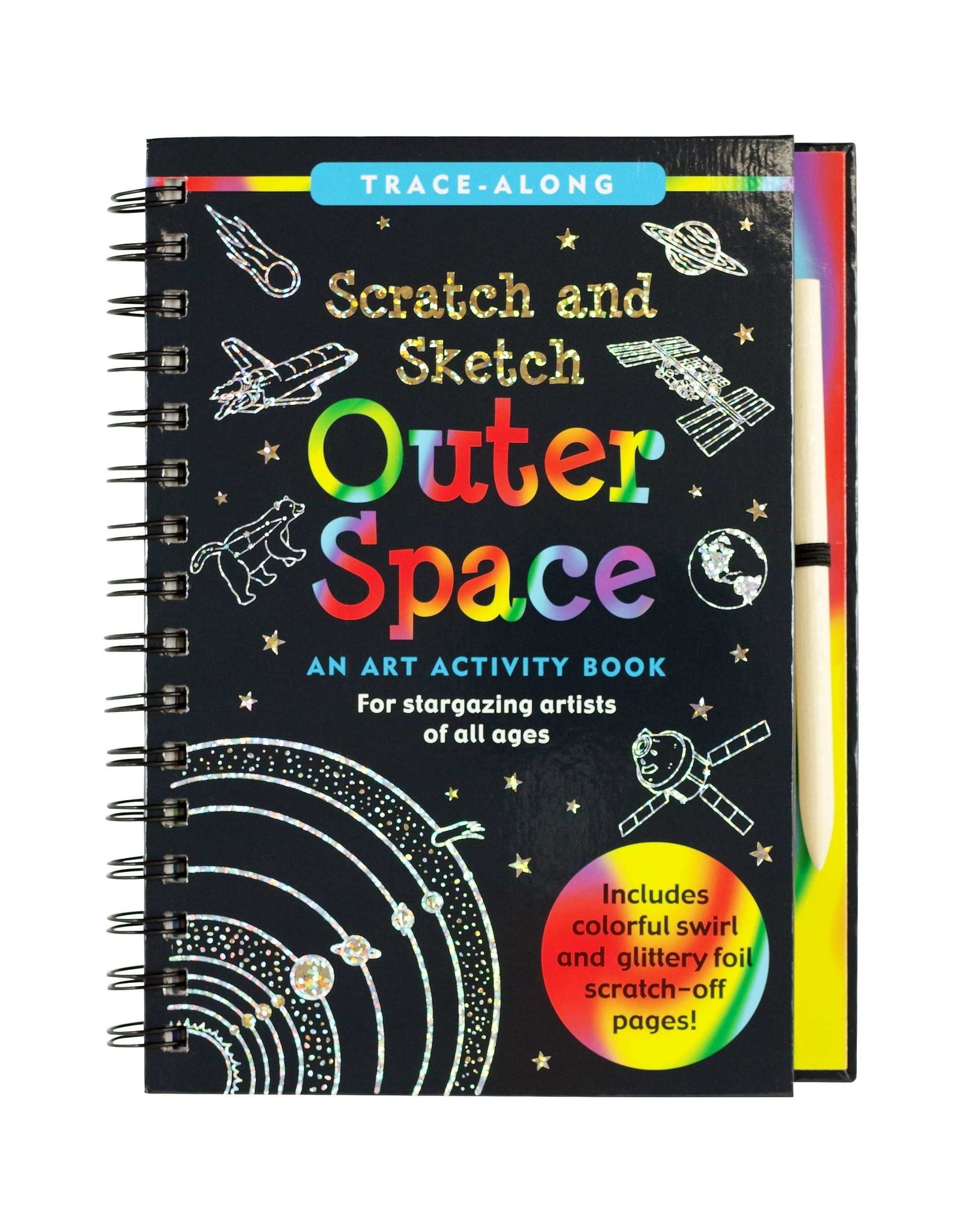 Peter Pauper Press Outer Space Scratch and Sketch