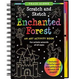 Peter Pauper Press Enchanted Forest Scratch and Sketch