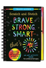 Peter Pauper Press Brave, Strong, Smart - That's Me! Scratch and Sketch