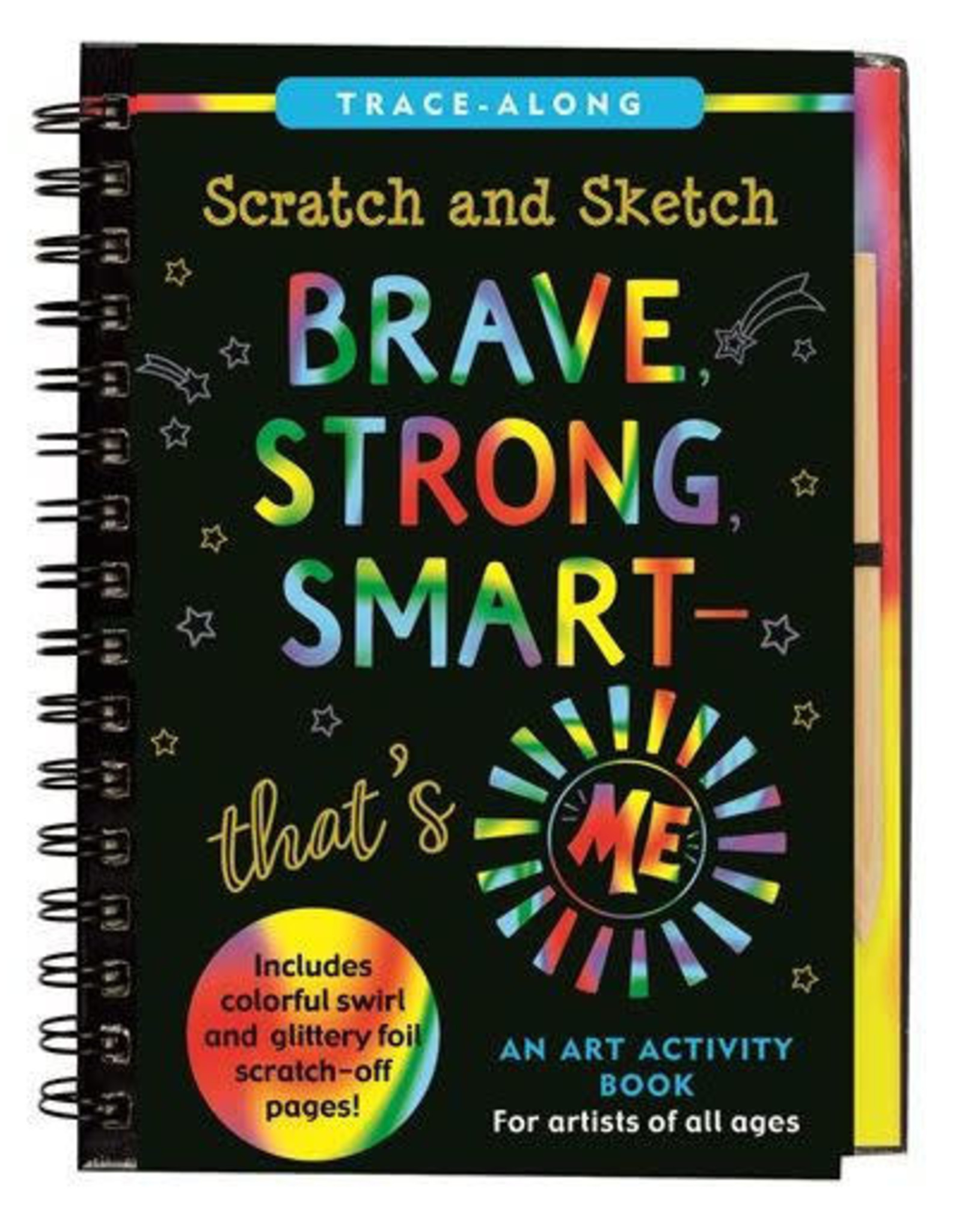 Peter Pauper Press Brave, Strong, Smart - That's Me! Scratch and Sketch