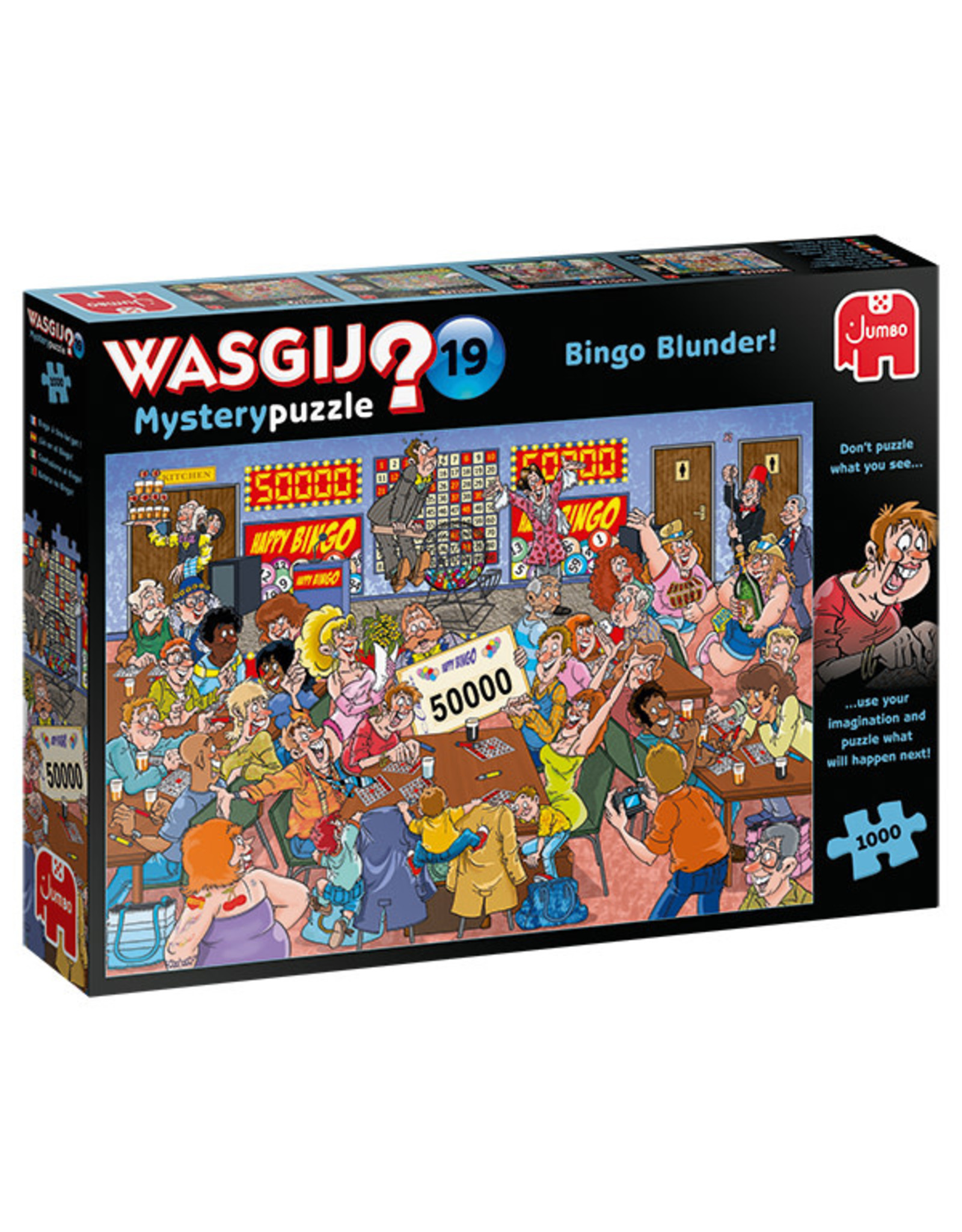 Jumbo Wasgij Mystery #19/ Bingo Blunder! 1000pc