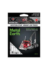 Metal Earth Western Star 4900 Log Truck