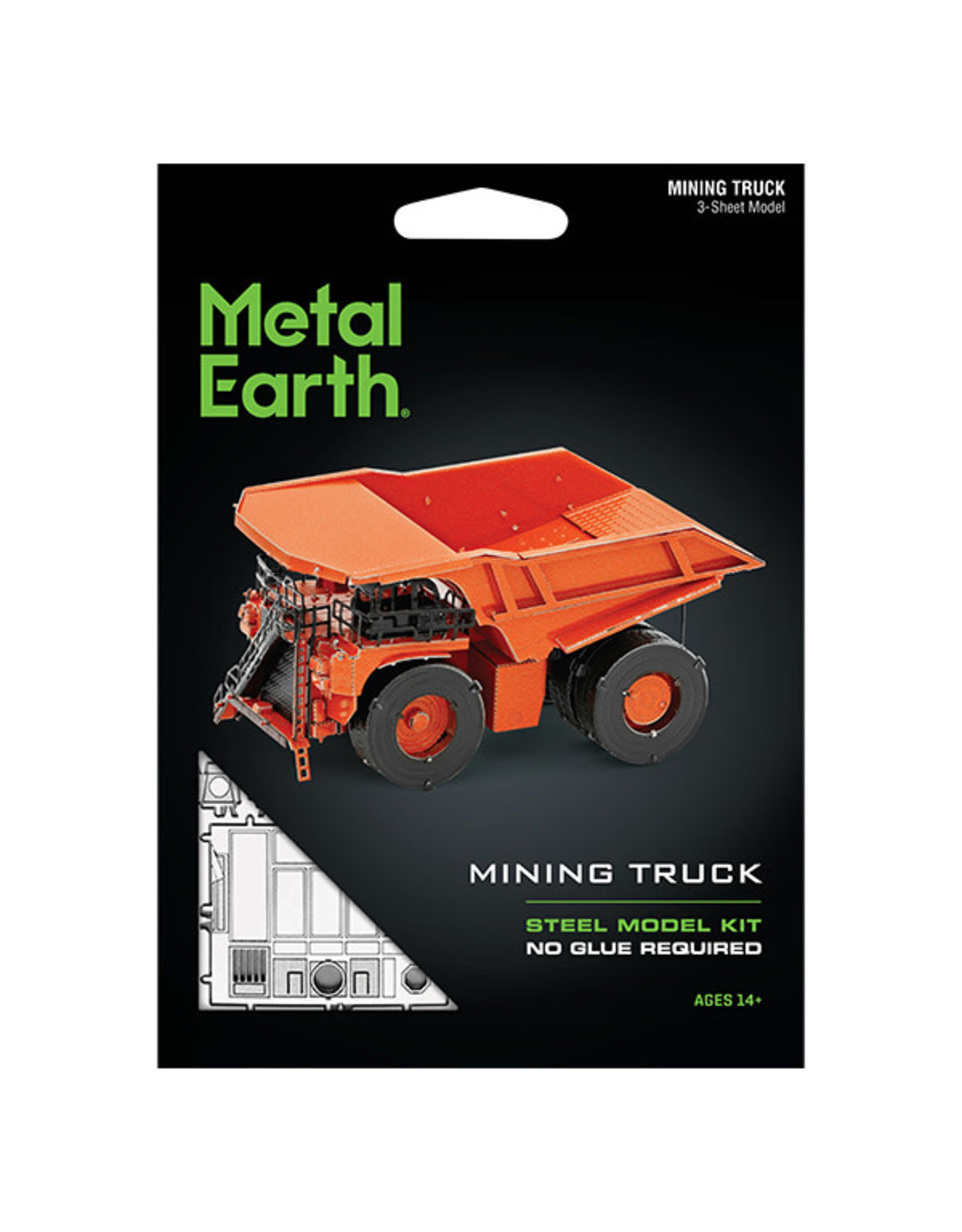 Metal Earth Mining Truck