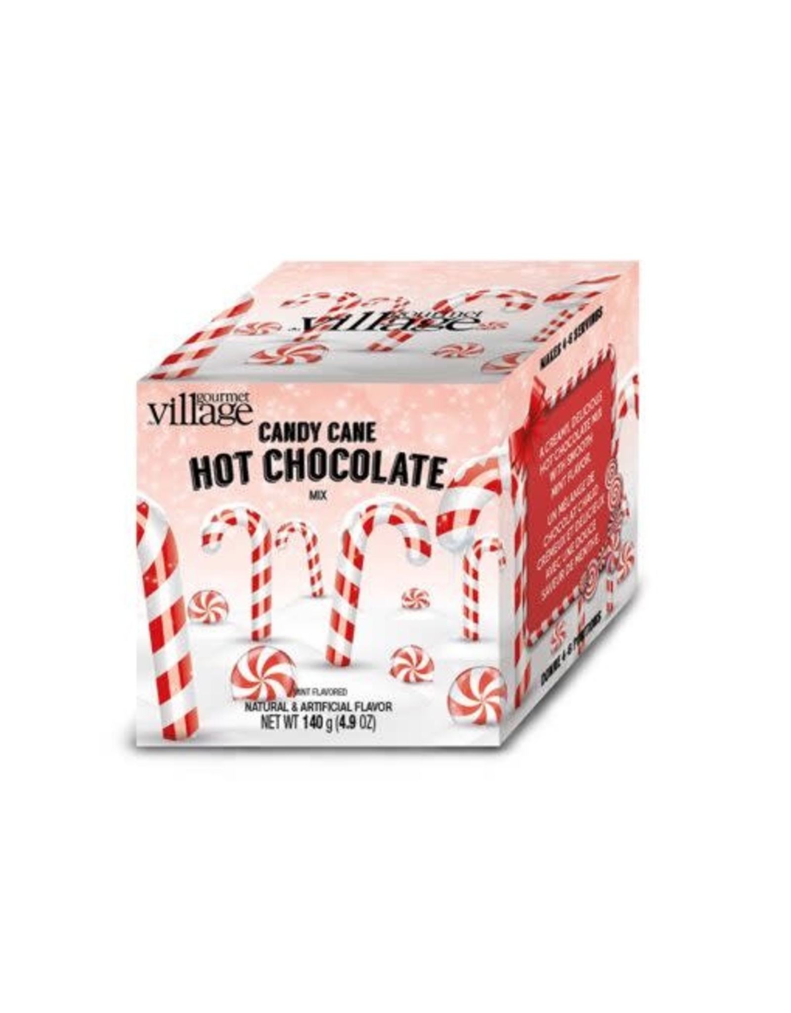 Gourmet Village Candy Cane Hot Chocolate Cube