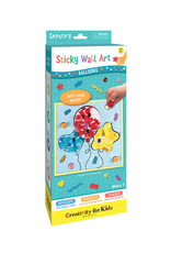 Creativity For Kids Sensory Activities: Sticky Wall Art - Balloons