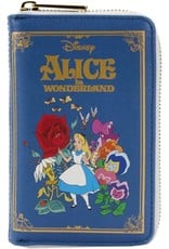 Loungefly Alice in Wonderland Book Zip Around Wallet