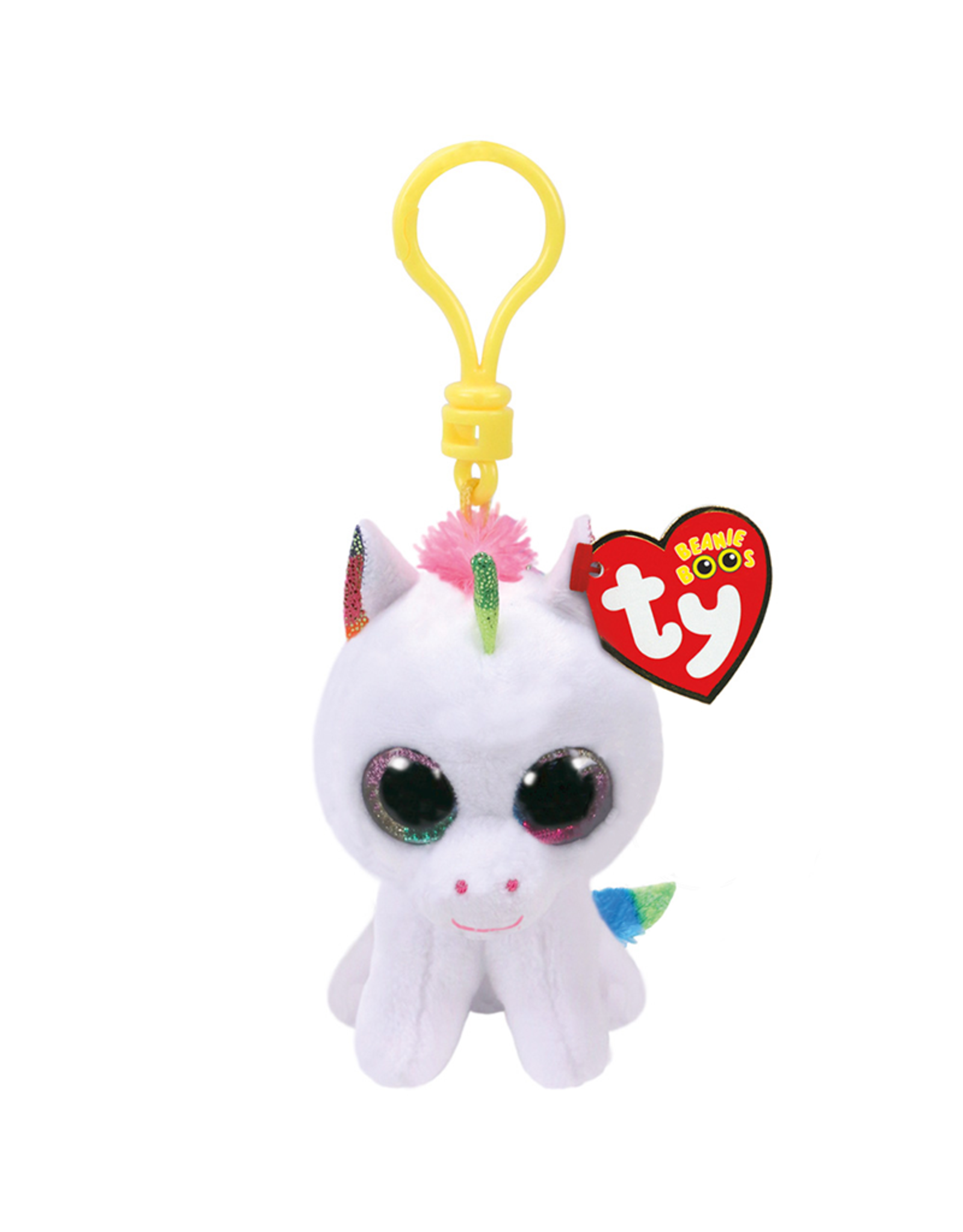 Ty Pixy - White Unicorn Clip