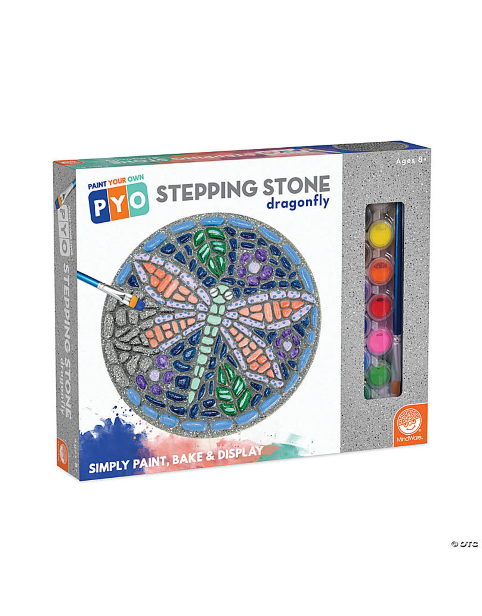 Mindware Paint-Your-Own Stepping Stone: Dragonfly