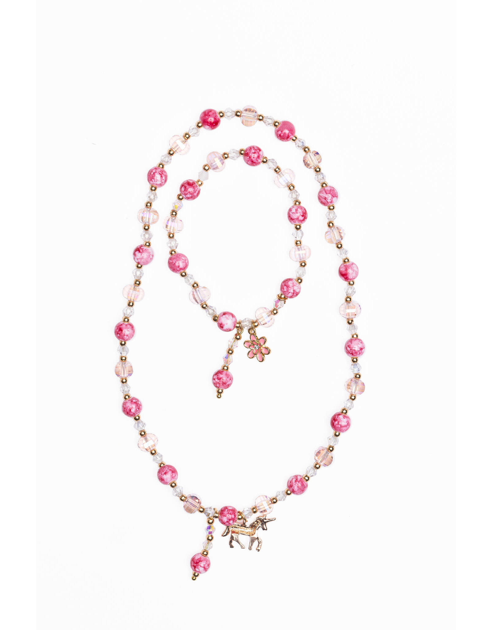 Great Pretenders Boutique Pink Crystal Necklace Assortment