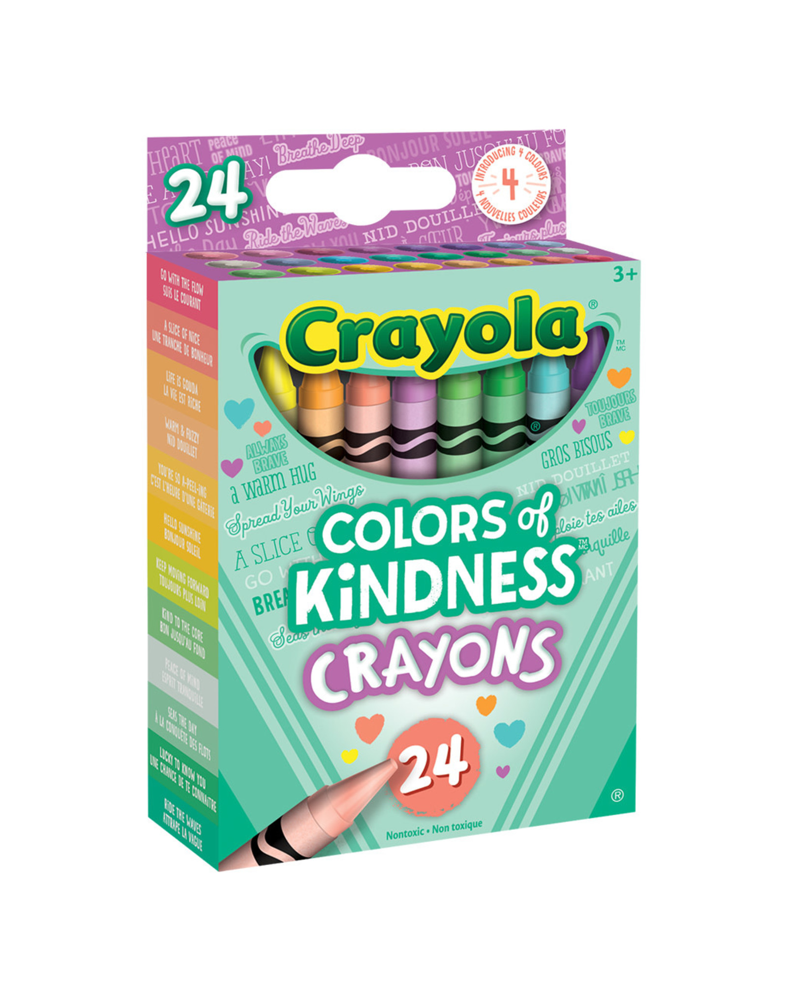 Crayola Colors of Kindness Crayons 24pk