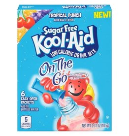 Kool Aid Singles To Go: Zero Sugar - Tropical Punch