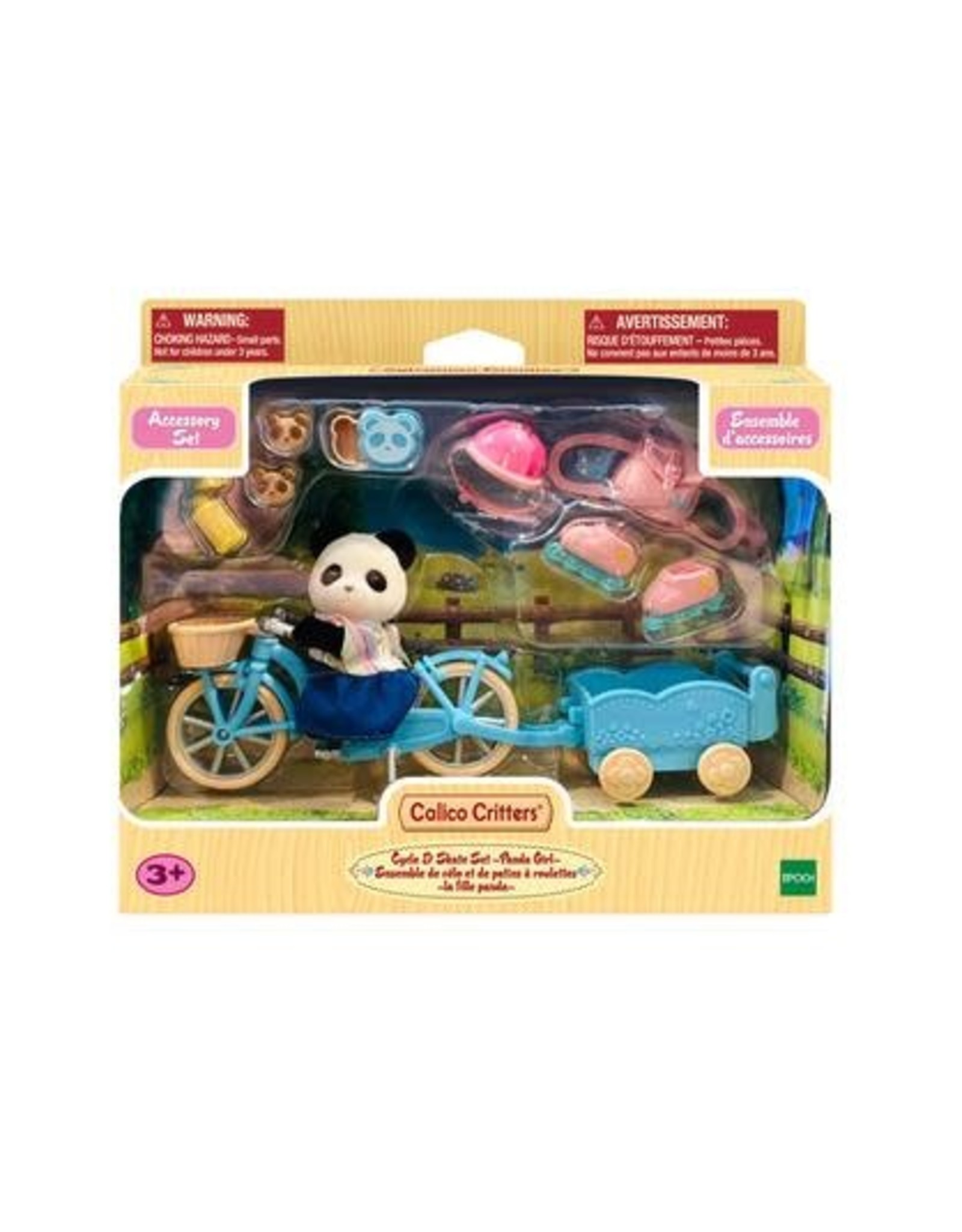 Calico Critters Calico Critters Cycle & Skate with Panda Girl