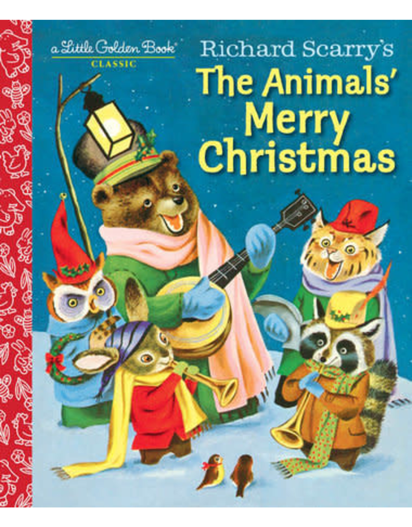 Little Golden Books Richard Scarry's The Animals' Merry Christmas Little Golden Book