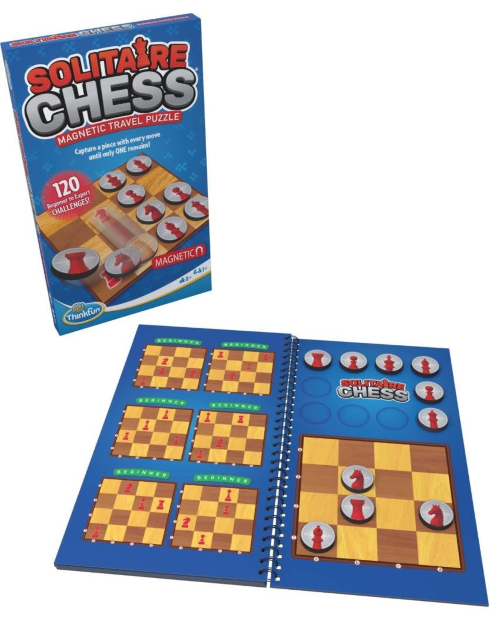 Think Fun Solitaire Chess Magnetic