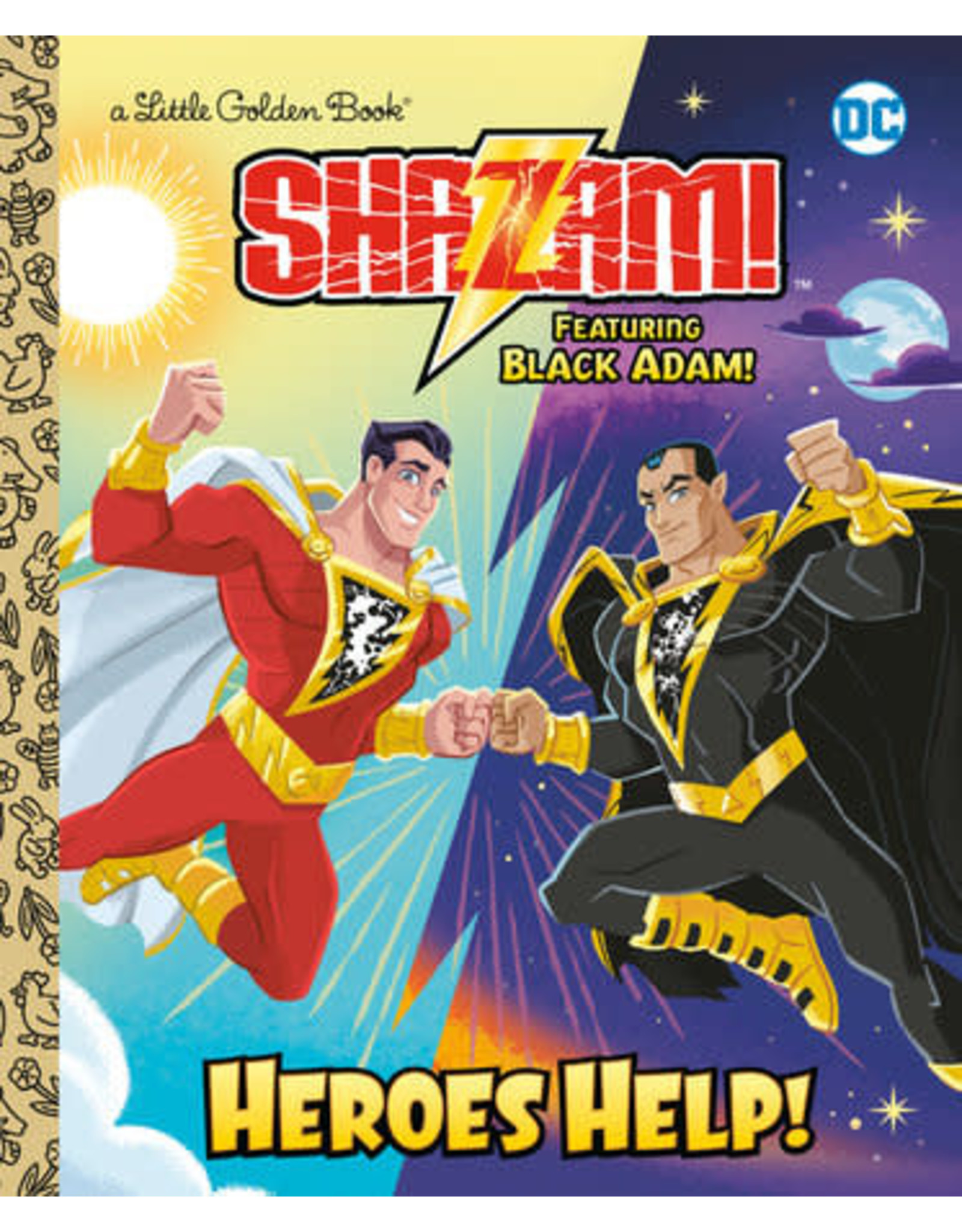 Little Golden Books Heroes Help! Little Golden Book (DC Shazam!)