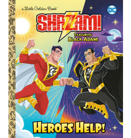 Little Golden Books Heroes Help! Little Golden Book (DC Shazam!)