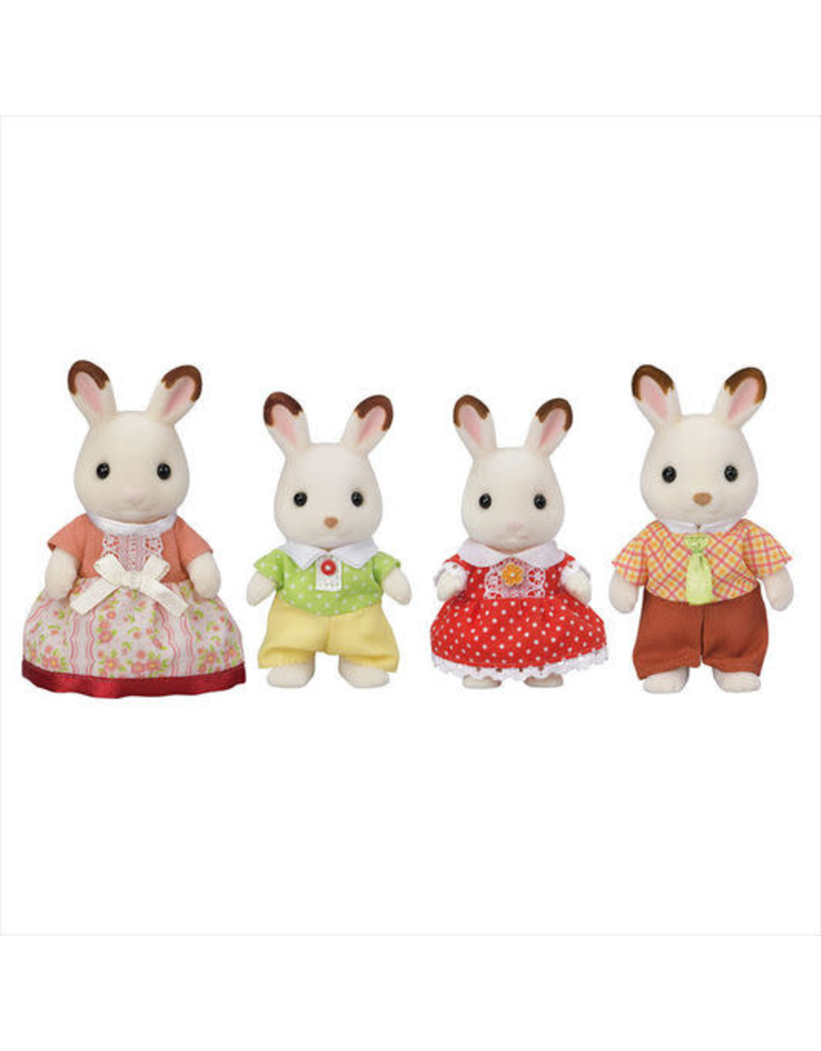 Calico Critters Calico Critters Chocolate Rabbit Family