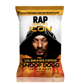 Rap Snacks - Snoop Dogg - O.G. Bar-B-Que Cheddar Potato Chips