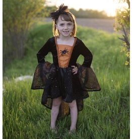 Great Pretenders Sybil The Spider Witch Dress & Headband, Size 5/6