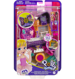 Mattel Polly Pocket - Sparkle Stage Bow Compact