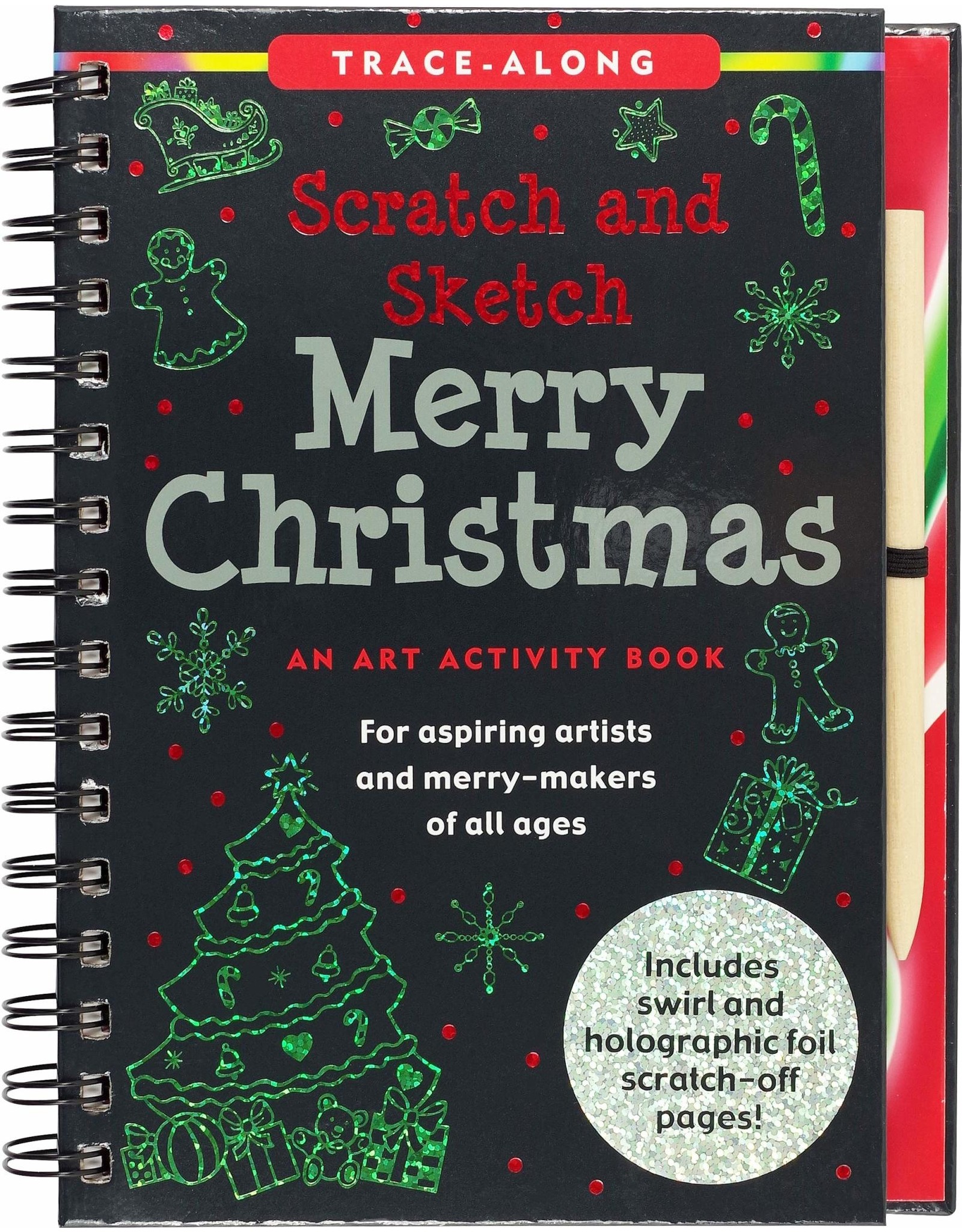Peter Pauper Press Merry Christmas Scratch and Sketch