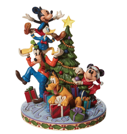 Jim Shore Disney Fab 5 Decorating Tree