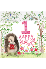 Alex Clark Art 1 Year Old Woodland Birthday Card
