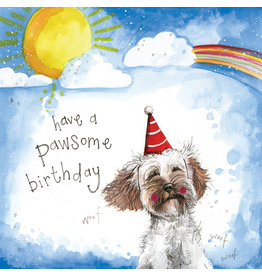Alex Clark Art Sunshine Puppy Birthday Card