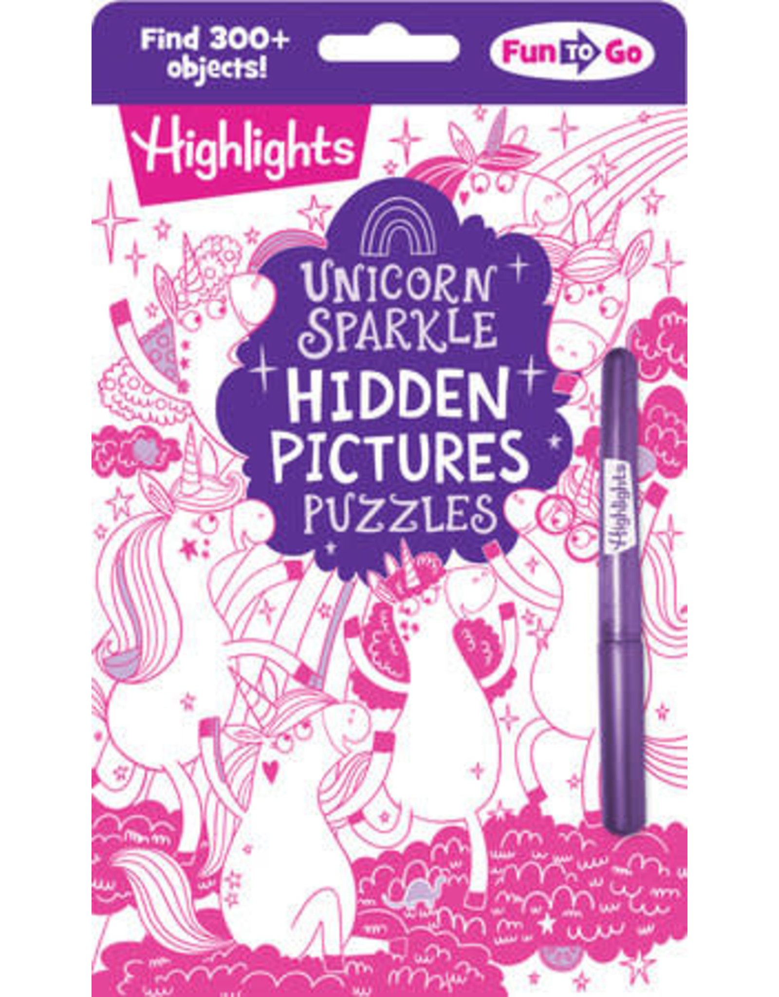 Highlights Highlights Unicorn Sparkle Hidden Pictures Puzzles