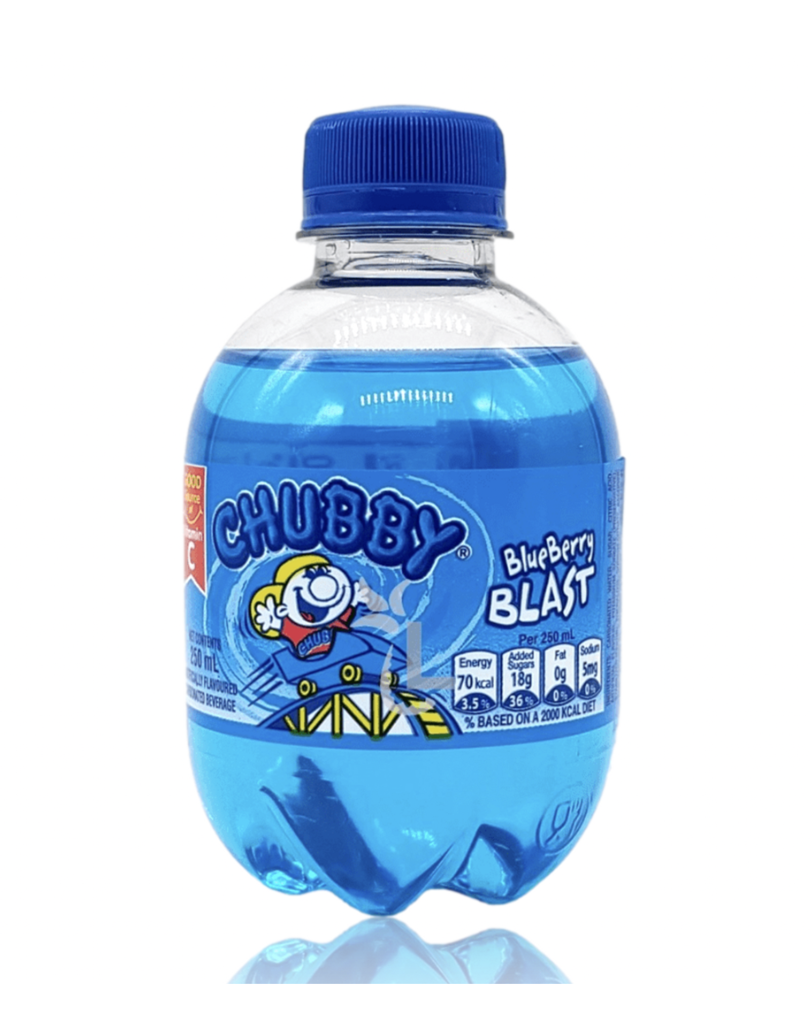 Chubby Blueberry Blast Soda