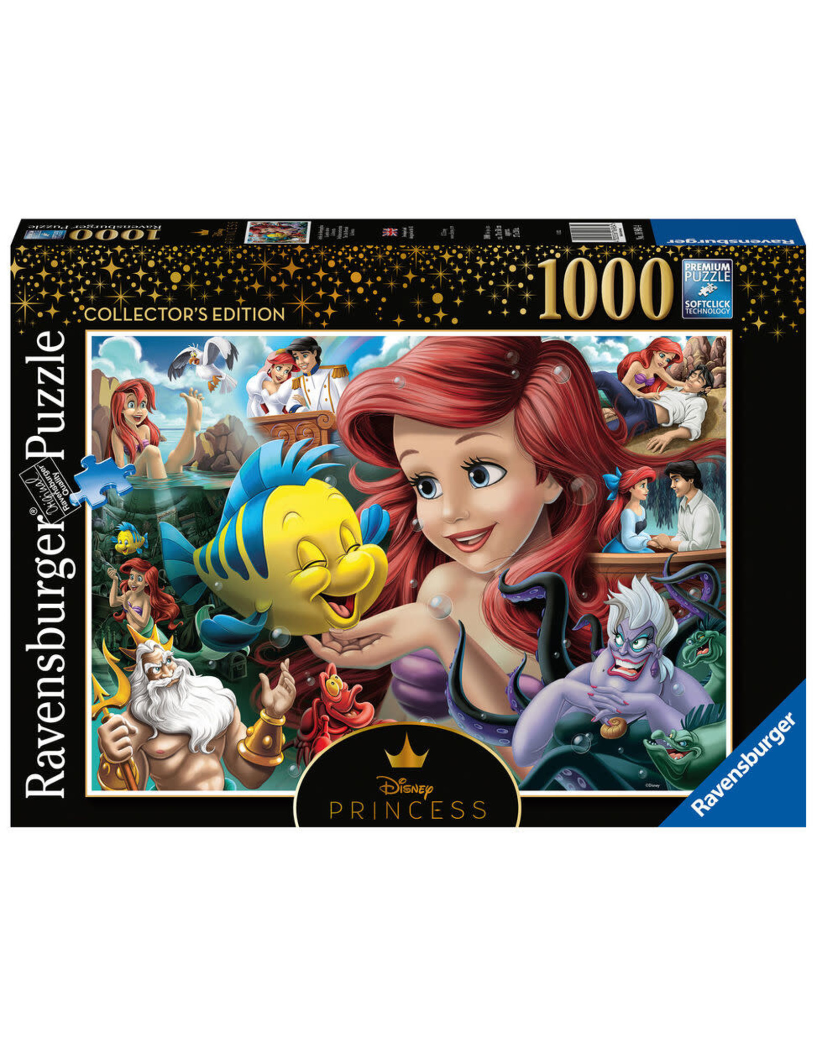 Ravensburger Disney Princess Heroines No. 3 - The Little Mermaid: Ariel 1000pc