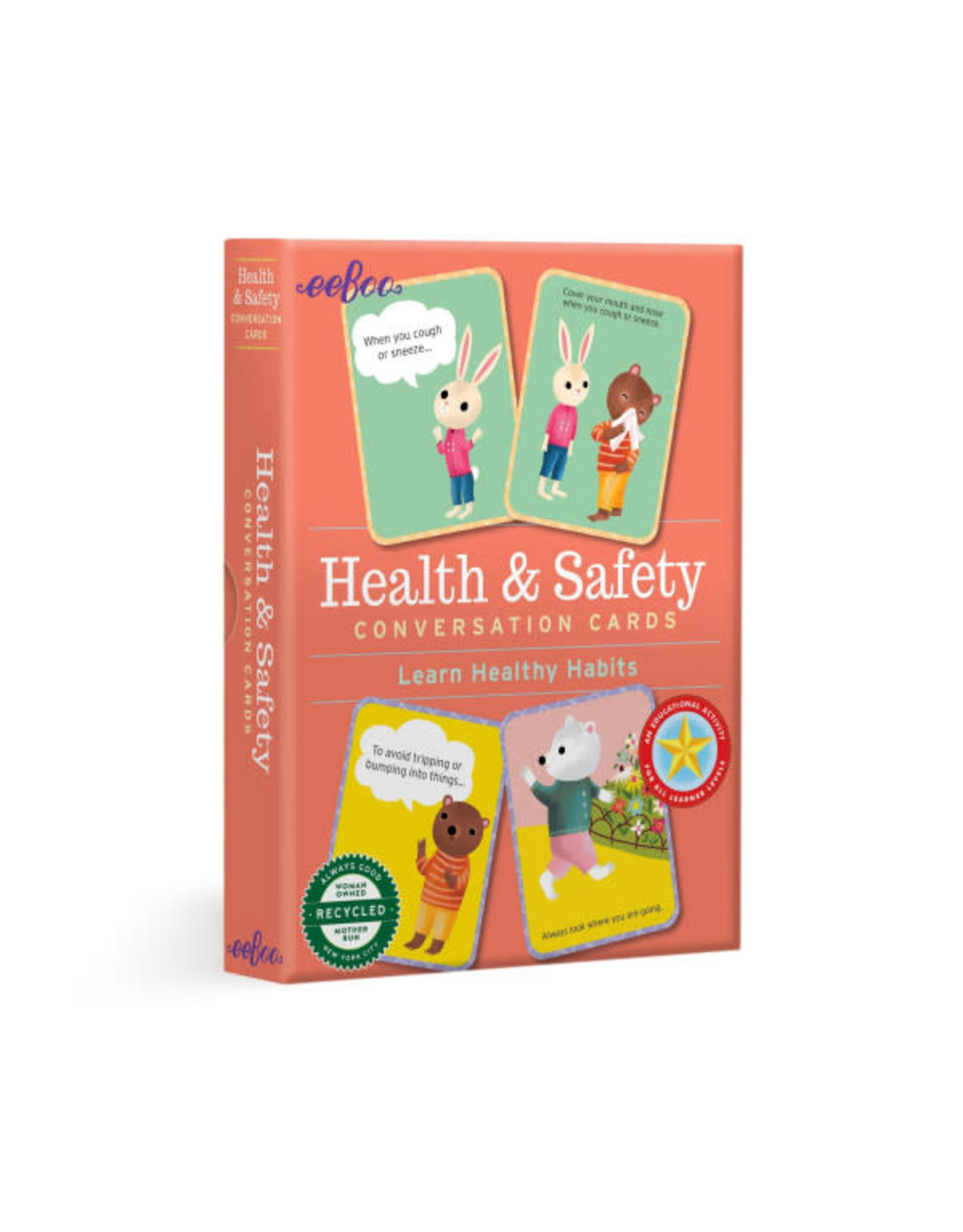 eeBoo Health & Safety Conversation Cards