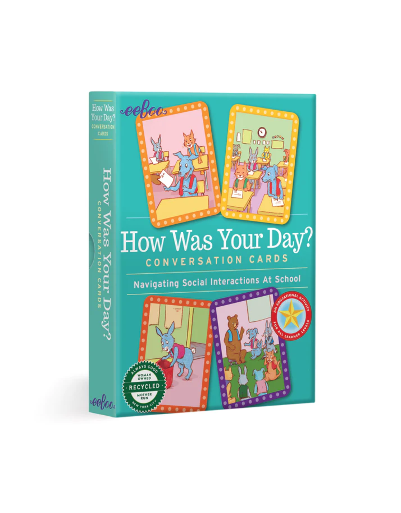 eeBoo How Was Your Day? Conversation Cards