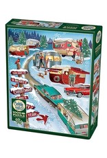 Cobble Hill Christmas Campers 1000 pc