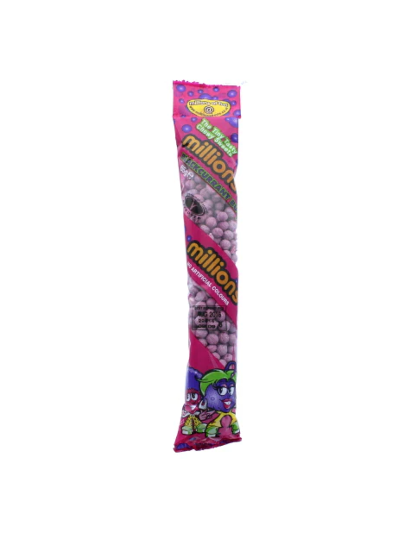 Millions Blackcurrant Tube (British)