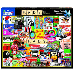 White Mountain Puzzles Fads 1000pc