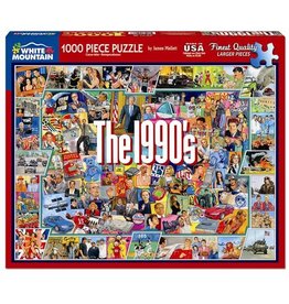 White Mountain Puzzles The Nineties 1000 pc