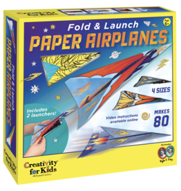 Creativity For Kids Fold & Launch Paper Airplanes