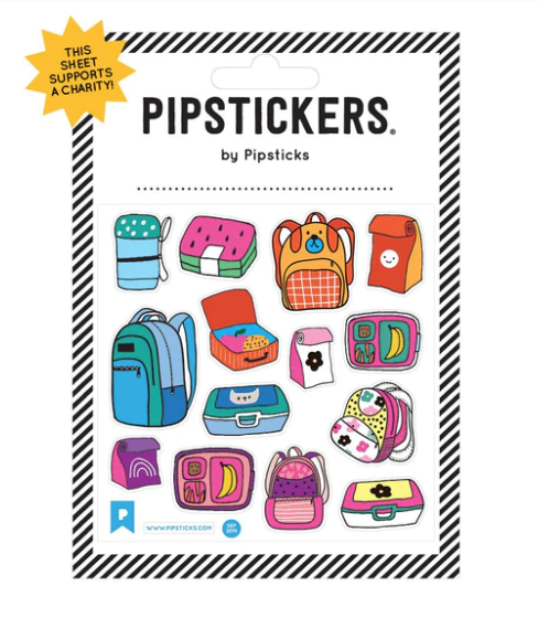 Pipsticks What's For Lunch Stickers - Tumbleweed Toys