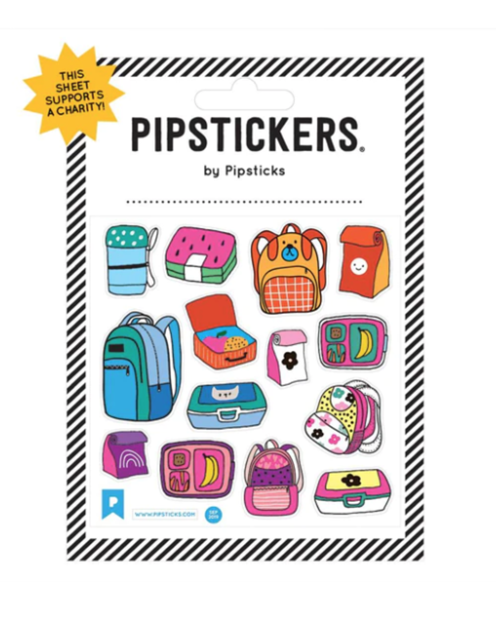 Pipsticks What's For Lunch Stickers