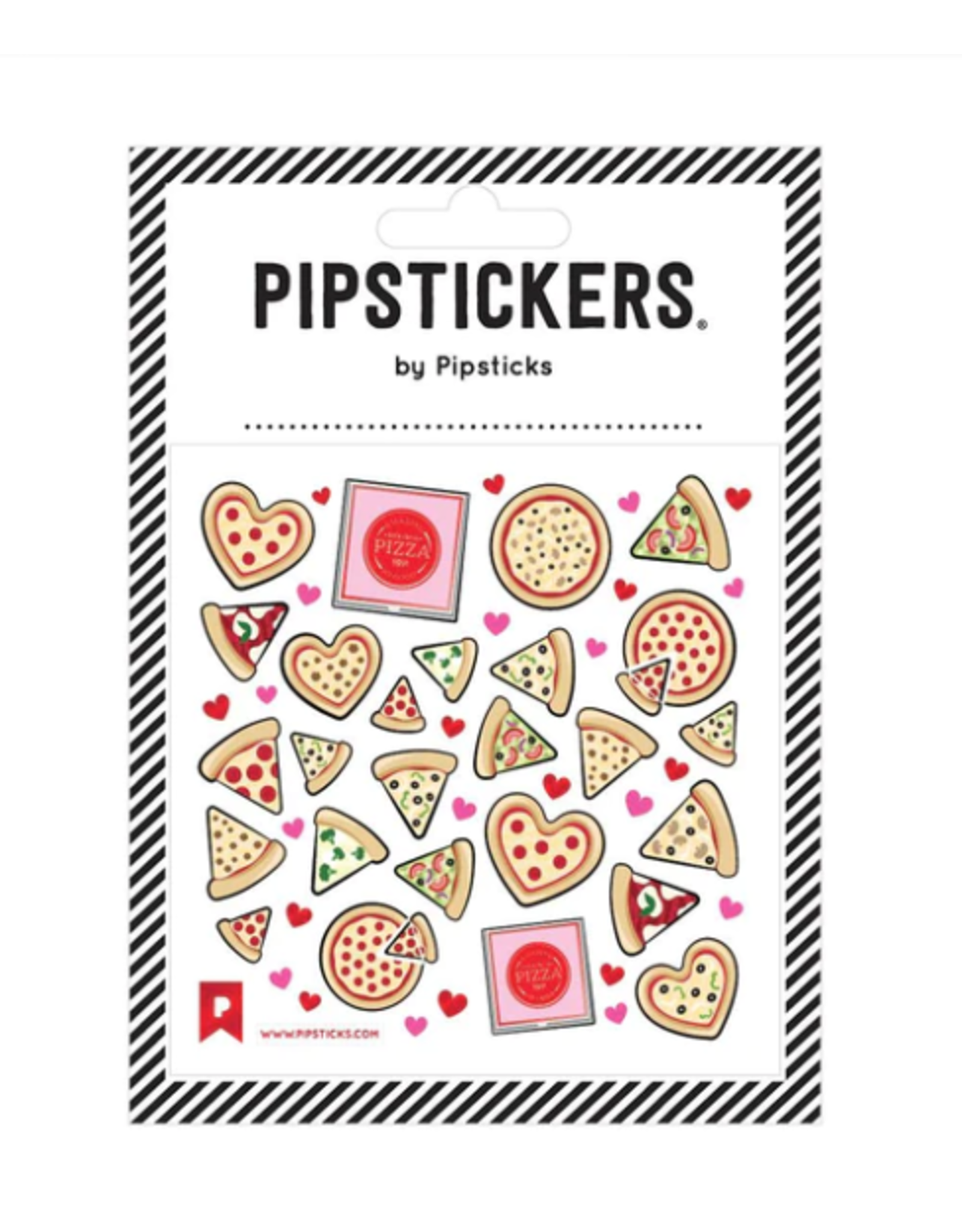 Pipsticks Pizza Love Stickers