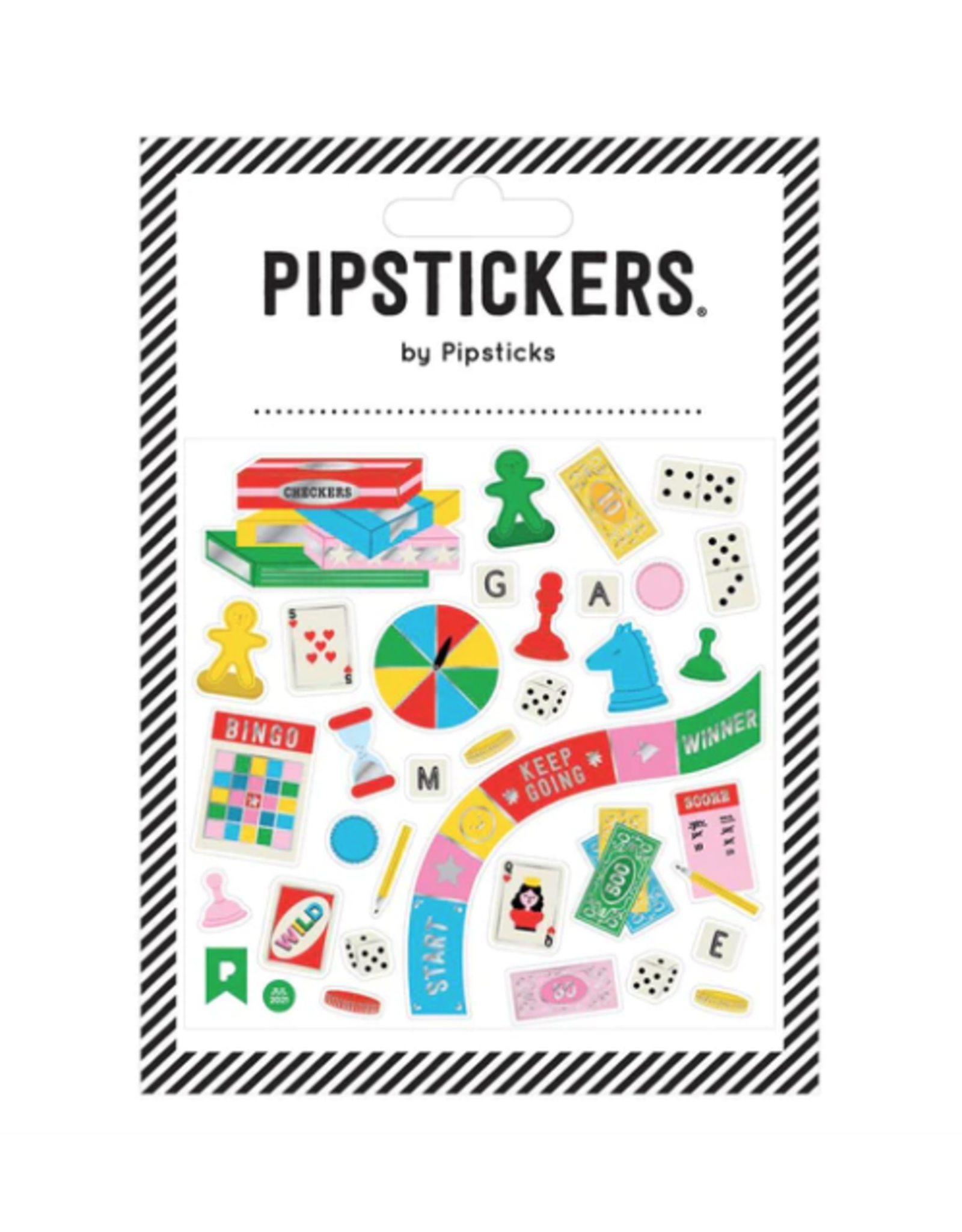 Pipsticks Get Your Game On Stickers
