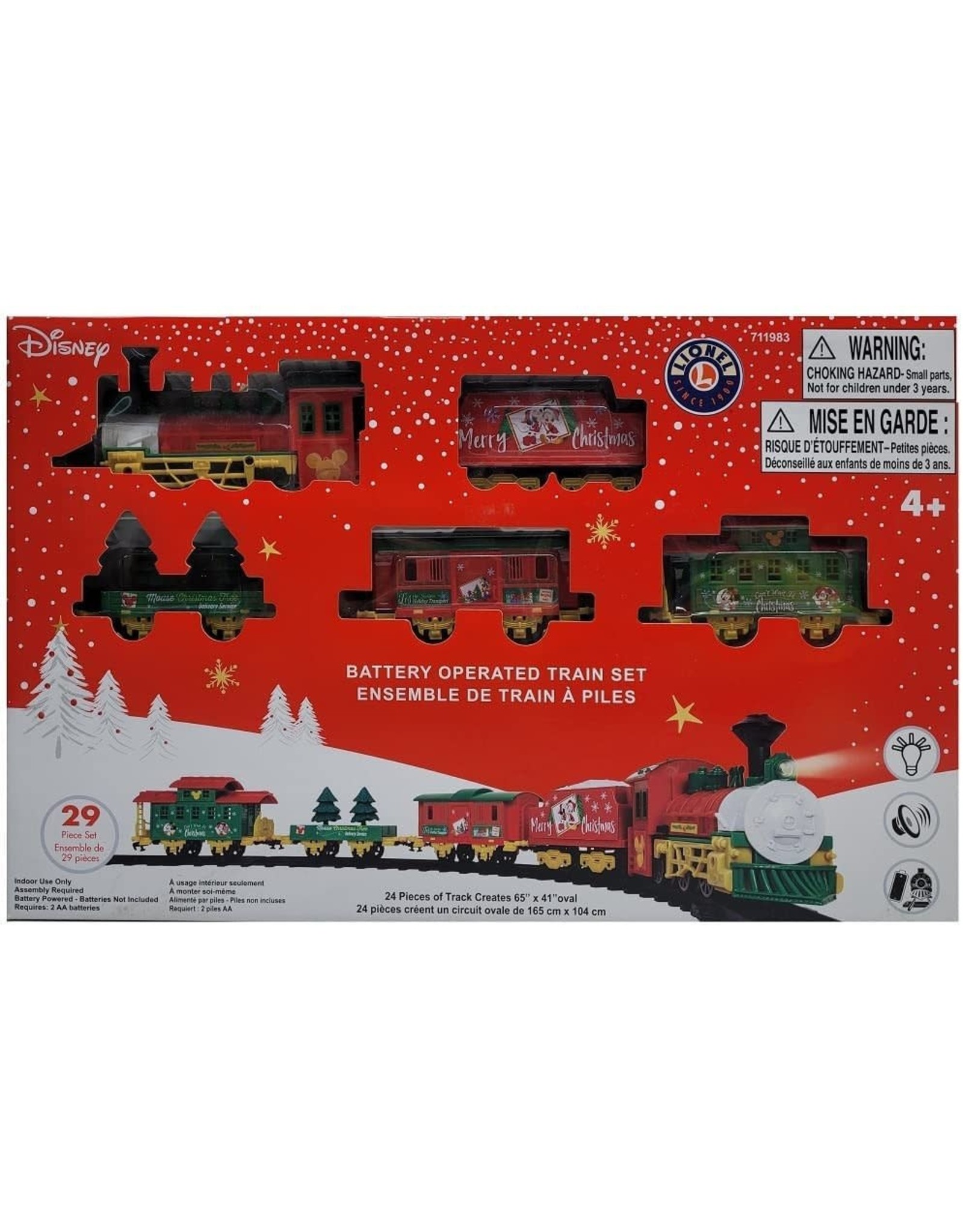 Disney Christmas Freight Mini Train Set