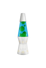 Lava 11.5" Lava Candle Lamp Gloss - White/Yellow/Blue