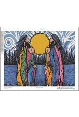 Indigenous Collection Mother Daughter Water Song Diamond Art