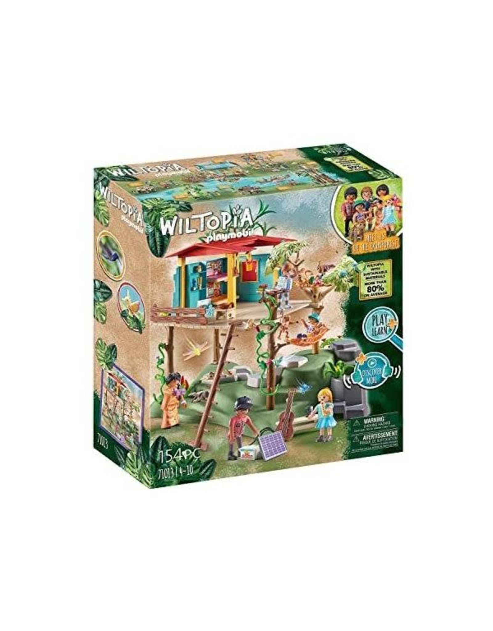 Playmobil Wiltopia - Family Tree House 40% off