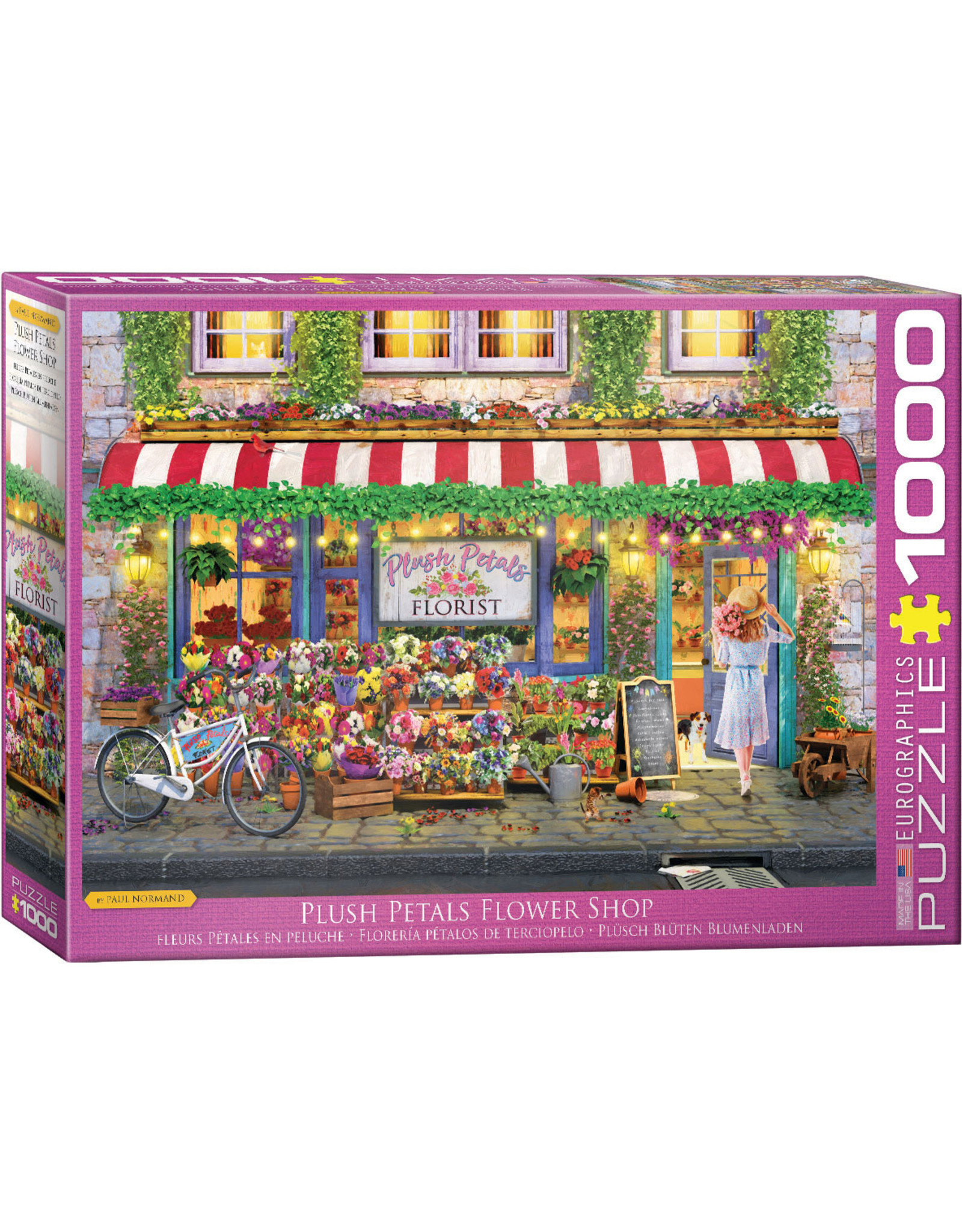 Eurographics Plush Petals Florist 1000pc