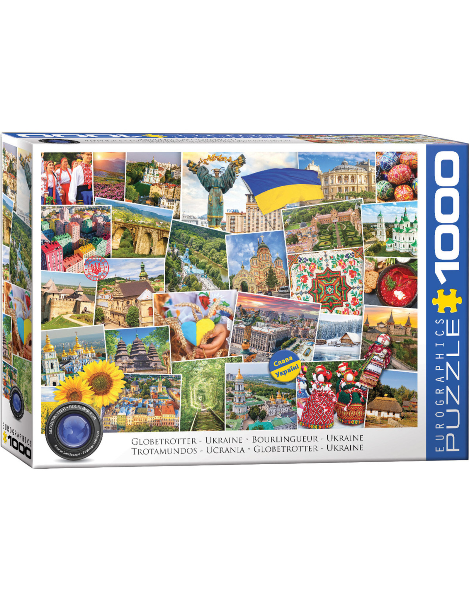 Eurographics Globetrotter Ukraine 1000pc