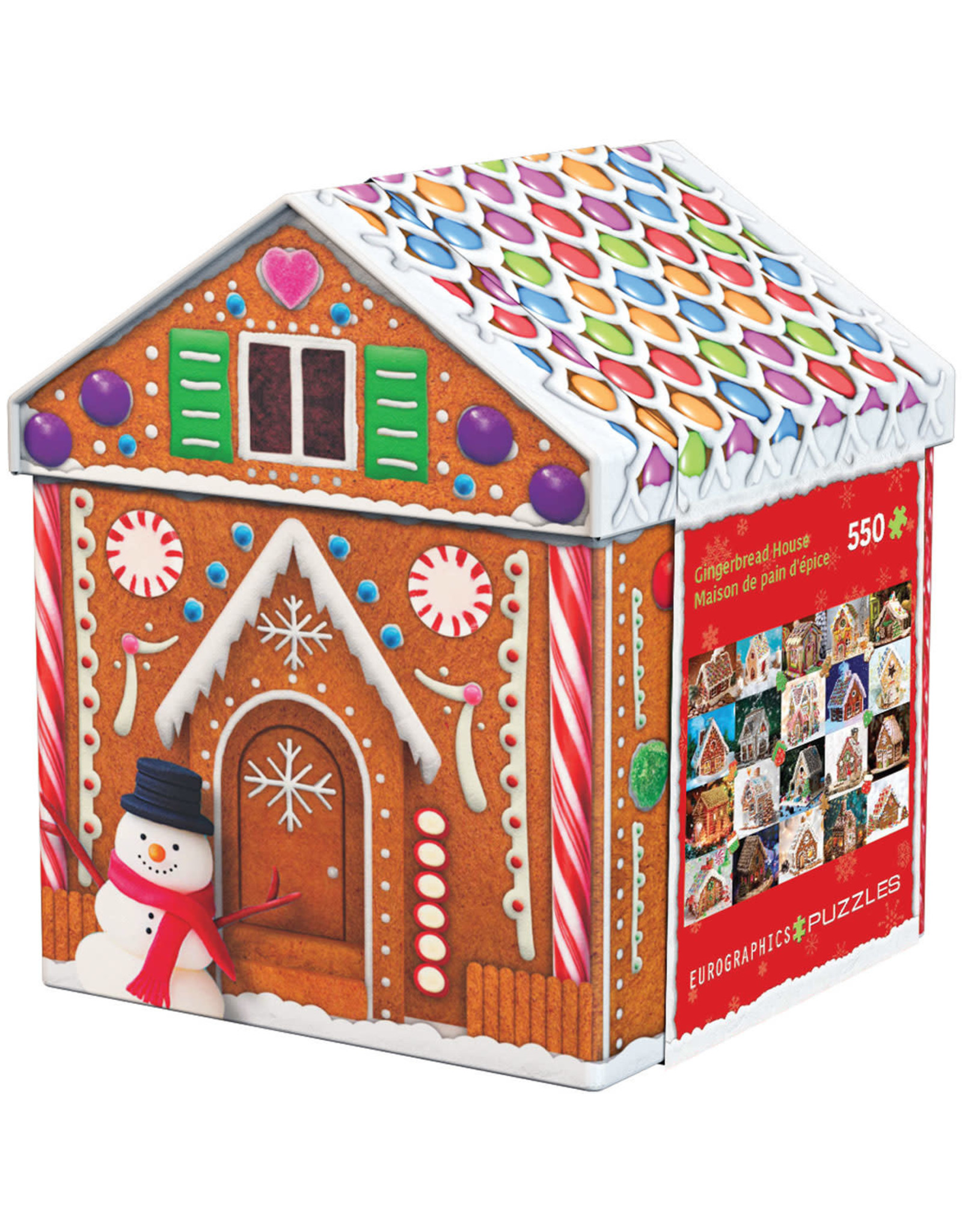 Eurographics Gingerbread House Puzzle Tin CLEARANCE FINAL SALE