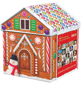 Eurographics Gingerbread House Puzzle Tin